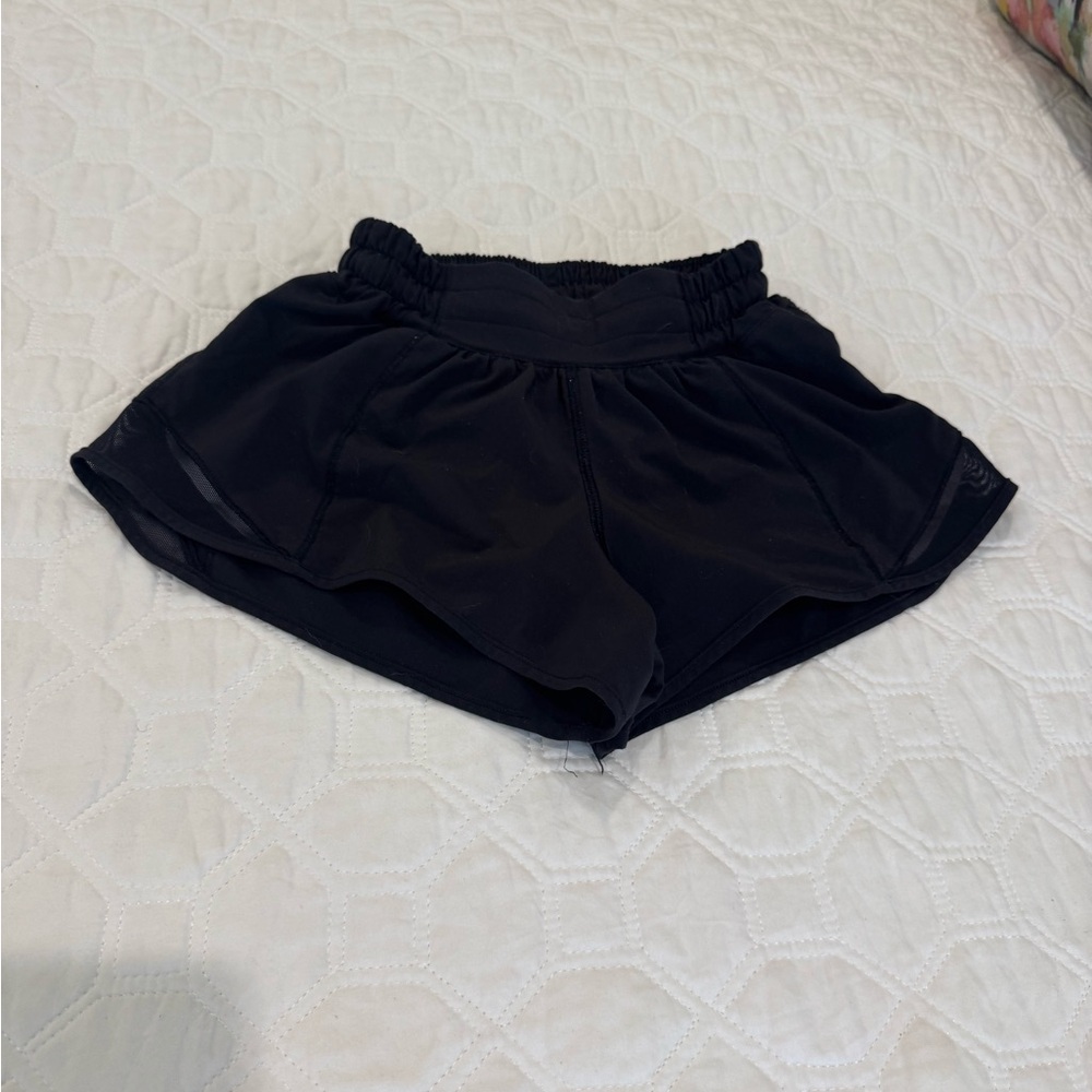 Lululemon athletica Hotty Hot Athletic Shorts - Black